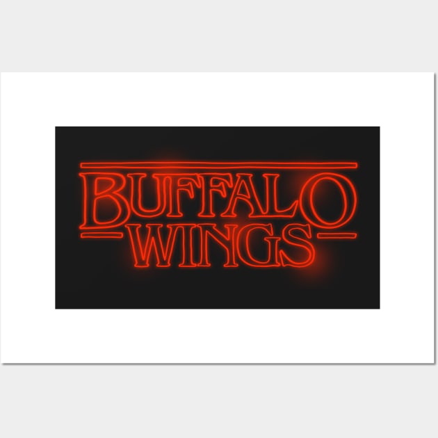 Buffalo Wings Wall Art by Adamtots